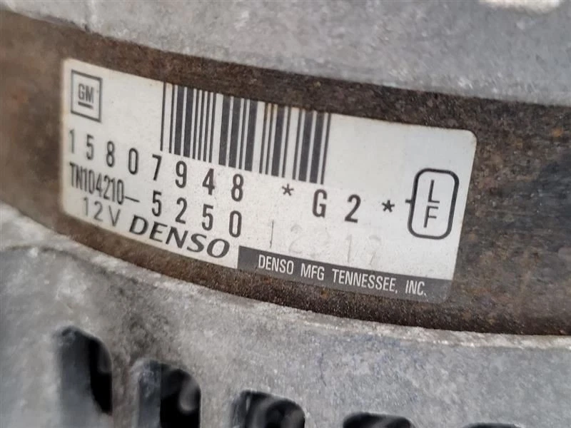 Chevrolet Equinox 2008-09 2013-17 alternador ID 23119515   Foto 3 de 4