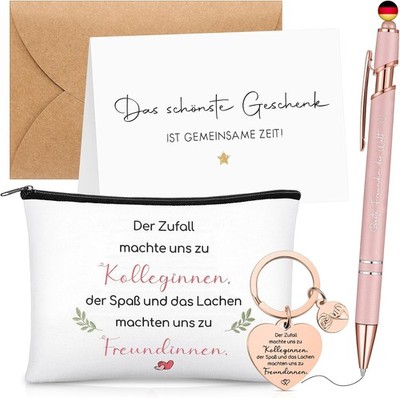 Sinmoe Beste Freundinnen Geschenken Enthalten Kosmetiktasche Schlüsselanhänger K