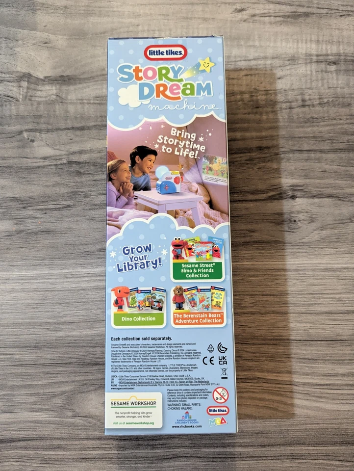 Sesame Street Big Bird & Friends Collection Little Tikes New Story Dream Machine Foto 2 de 4