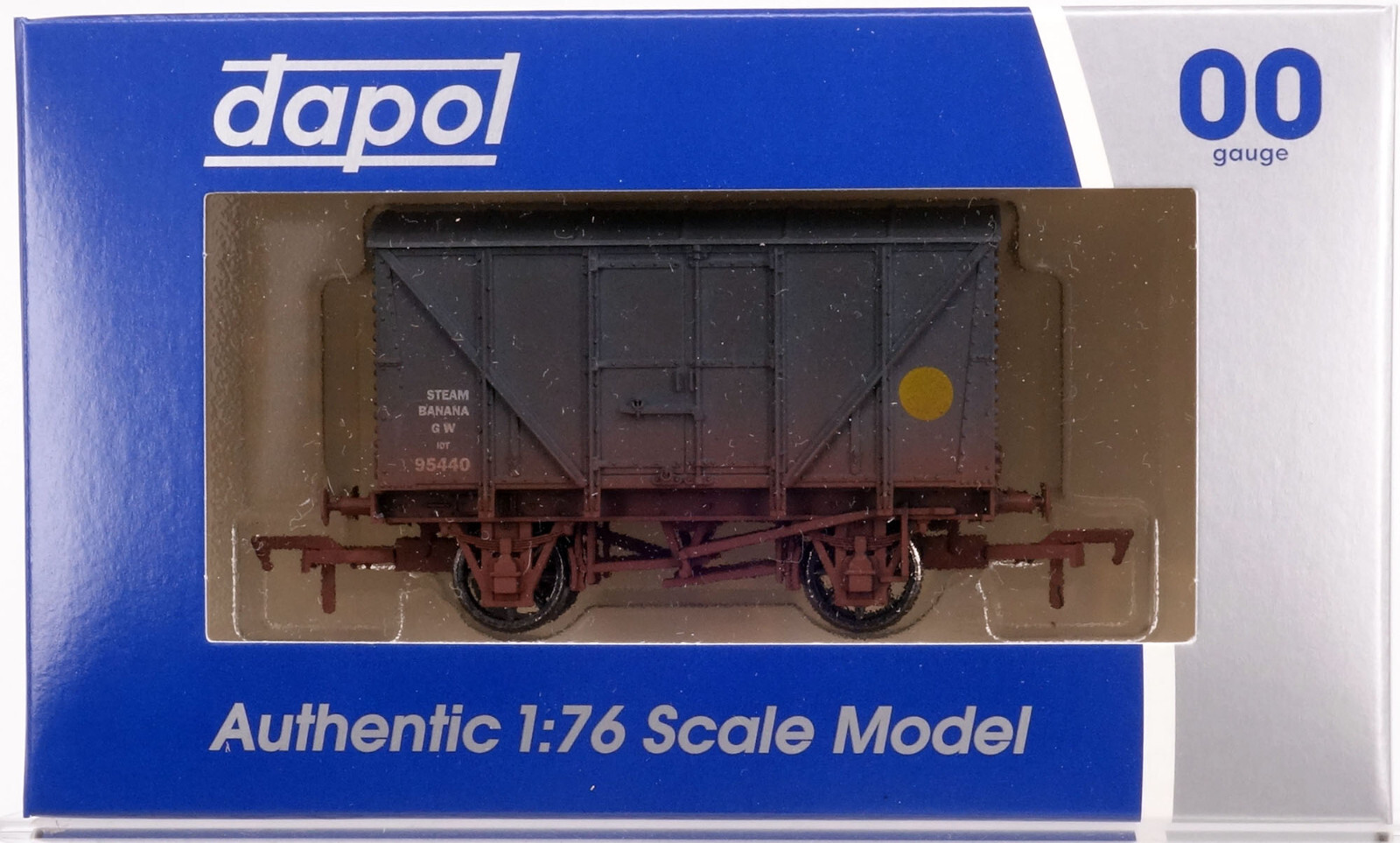 DAPOL 4F-016-132 - 12T Banana Van - GW Grey (Weathered) [New]