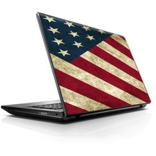 Laptop Notebook Universal Skin Decal Fits 13.3" to 16" / America Flag Pattern