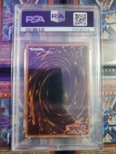 PSA 8 NM-Mint Dark Magician SDY-006 Ultra Rare YuGiOh 2002 Starter Deck Yugi - Picture 2 of 2