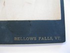 Antique Cabinet Card Photo of Victorian Man by Plake from Bellows Falls, VT. — photo 3