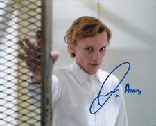 JAMIE CAMPBELL BOWER signed autograph 20x25cm STRANGER THINGS autograph ACOA