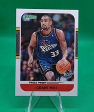 2022-23 Donruss Retro Series Gold Press Proof Grant Hill Detroit Pistons