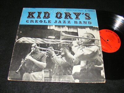 KID ORY's CREOLE JAZZ BAND TRAD JAZZ Classc LP Good Time Jazz 1955 Barney Kessel