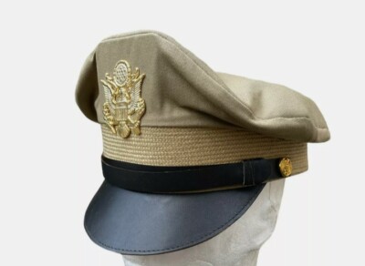 WW2 将校用クラッシャーバイザーキャップ US ARMY/米軍 WWII 将校 il_1080xN.6157539031_kjio.jpg