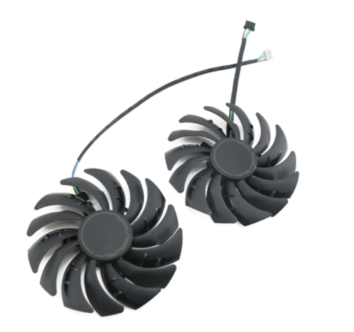 Cooling Fan For MSI 3070 3060 3060Ti VENTUS 2X OC VGA GPU Card PLD10010S12HH - Picture 12 of 17