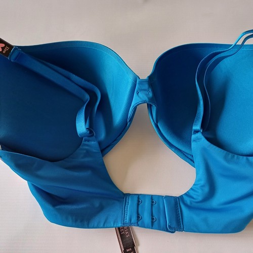 BNWT Victoria's Secret So Obsessed Blue Padded Push Up Bra UK 32DD rrp £45 - Picture 9 of 12