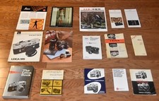 LOT OF 15 VTG LEICA PUBLICATIONS includes  THE LEICA BOOK  by THEO KISSELBACH"