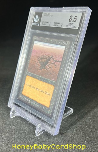 MTG Limited Edition Beta 1993 Sinkhole BGS 8.5 NM/MT+ Old School 93/94 - Picture 3 of 6