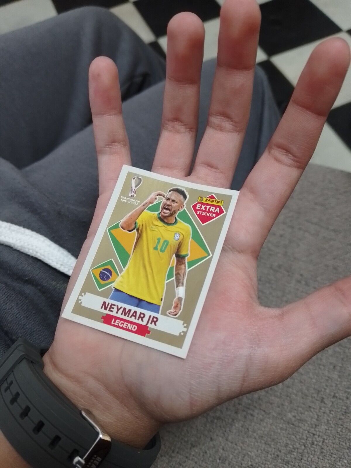 Panini Neymar Jr. Legend Gold / Dorado