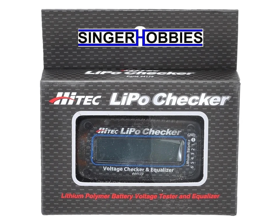 Comprobador y ecualizador de voltaje de batería Hitec HRC44173 LiPo HH Foto 2 de 2