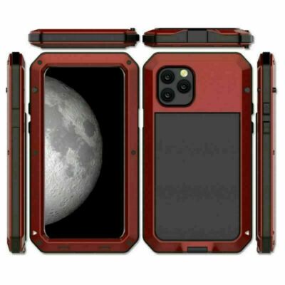Heavy Duty Shockproof Aluminum Metal Case Cove For iPhone 11/Pro/XS Max/XR/X/8/7