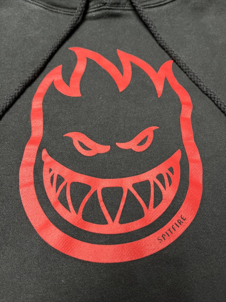 Vintage Spitfire Skateboard Wheels Skateboarding Pullover Hoodie