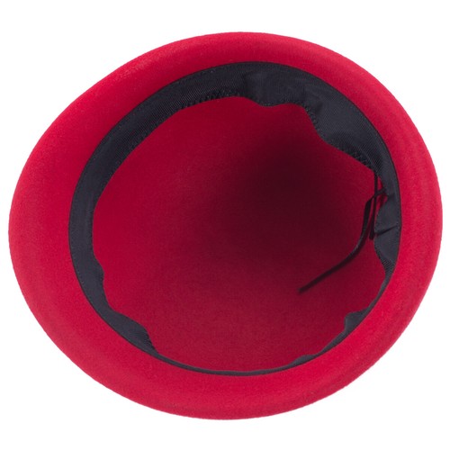 Womens Vintage Style 100% Wool Felt Beret Derby Plain Hat Millinery Craft A553 - Picture 35 of 50