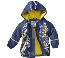Mädchen Matsch und Buddeljacke gefüttert Jacke Matschjacke 86 92 98 104 110 116 