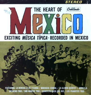 The Heart Of Mexico - (Exciting Musica Tipica   Recorded In Mexico) CAN LP '