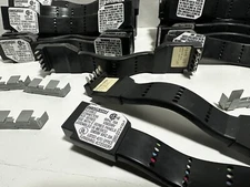 Pkg Of 10 - Haworth old “Unigroup” panel to panel power jumpers W/ Locking Clips