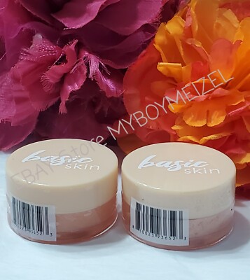 Lot of 2 Basic Skin Strawberry Lip Scrub .25 oz 7 g Full Size x2 Sealed
