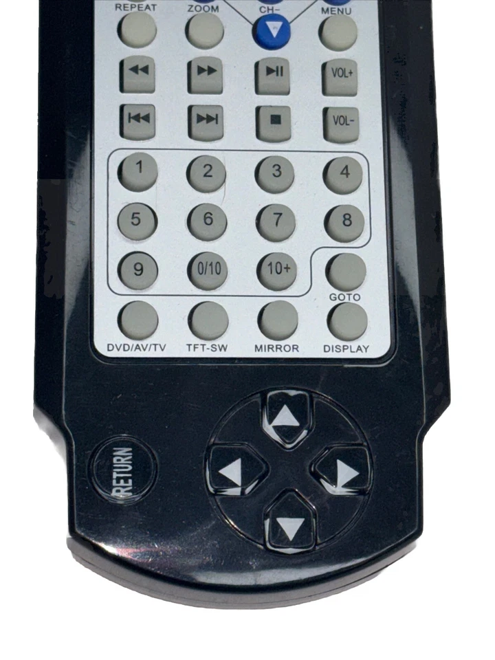 Sharp 12 inch Car Ceiling Flip Down Roof Mounted Monitor Remote Only - Image 2 of 4