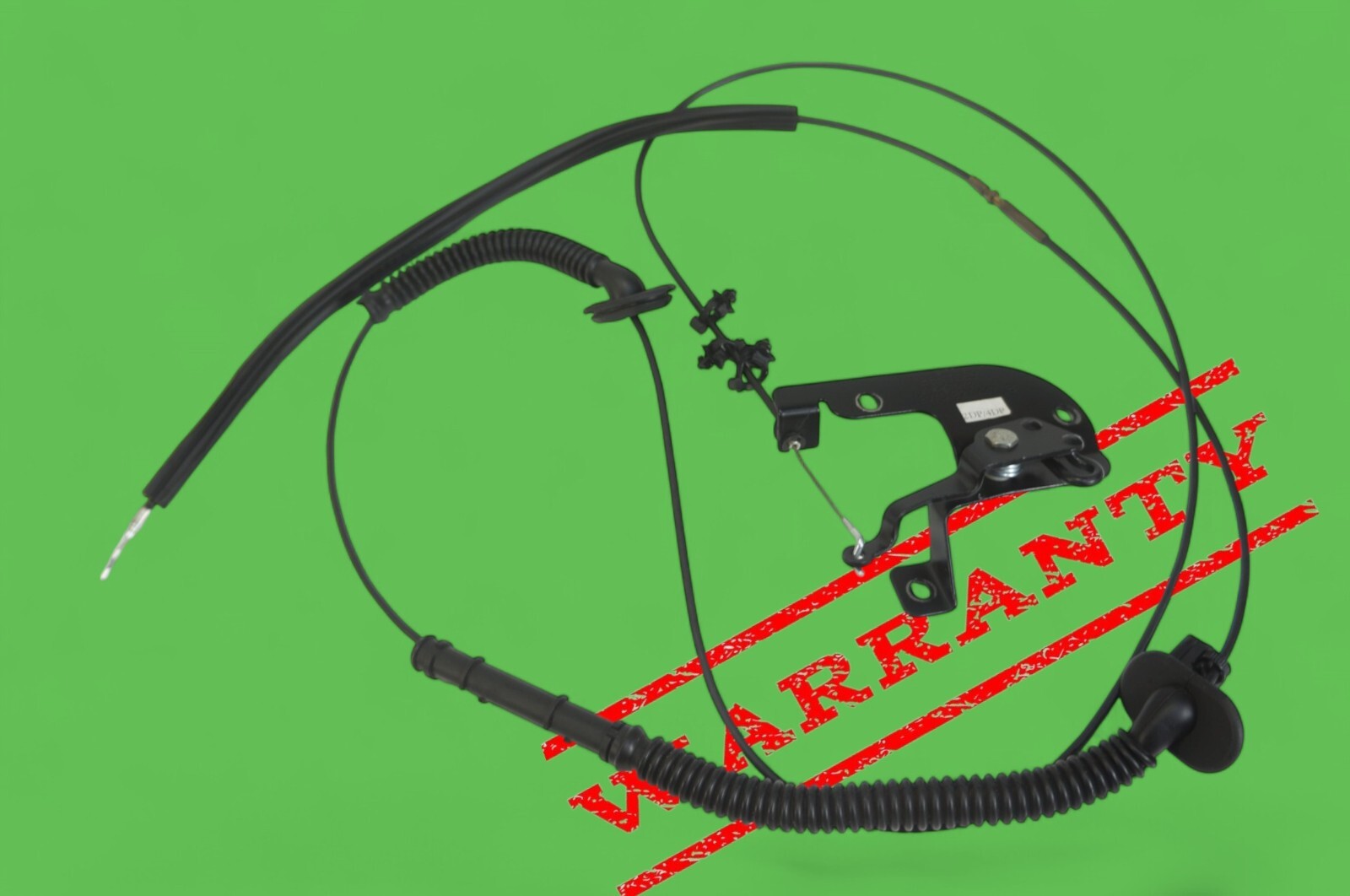 06-2012 Bentley Flying Spur Tailgate Boot Lid Lock Release Cable w Holder Oem
