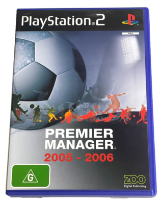 Premier Manager 2005 - 2006 PS2 PAL *No Manual*