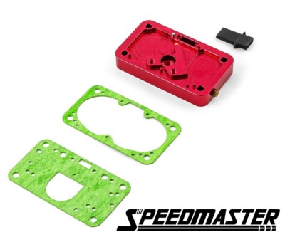 Speedmaster Adjustable Billet Alum 4 Barrel Carburetor 2-Circuit Metering Block