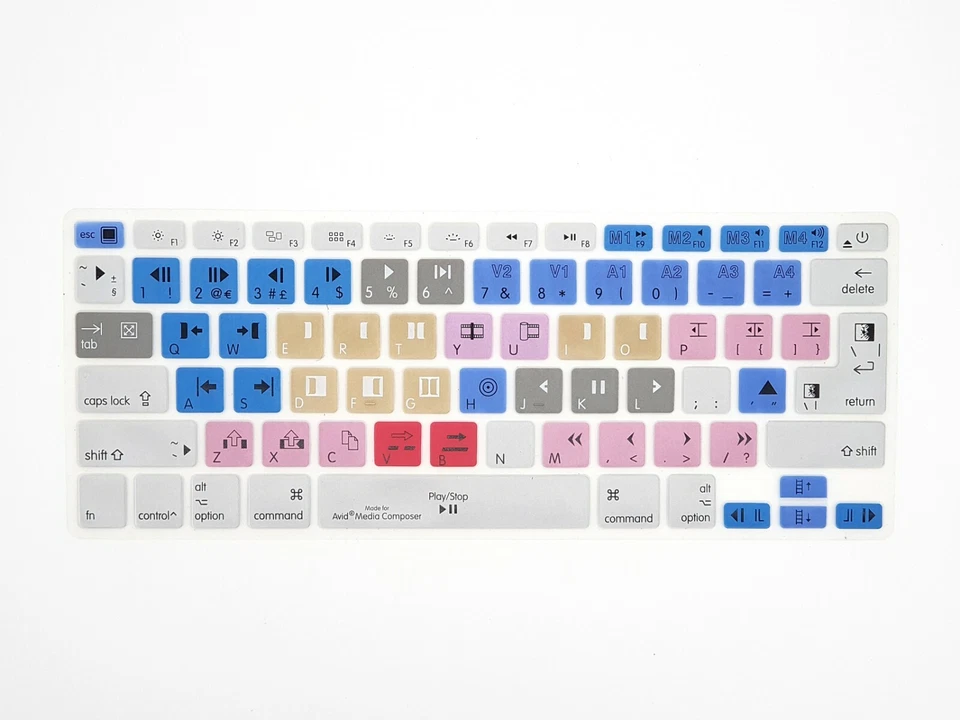 Avid Media Composer Keyboard Cover Protector for Apple MacBook Pro Air 13" 15 17 - Image 3 of 4
