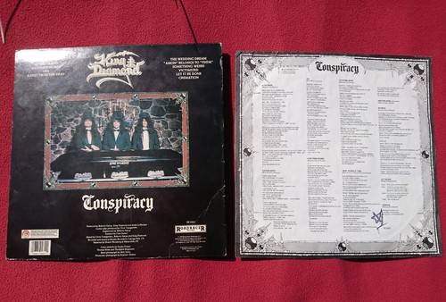 King Diamond – Conspiracy 1989 1st US press Roadracer Records LP vinyl - Picture 12 of 24