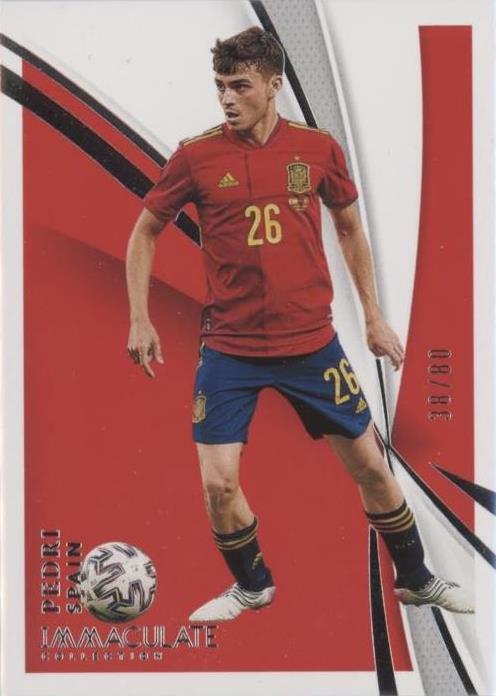 2021 Panini Immaculate Collection Pedri #94 for sale | eBay