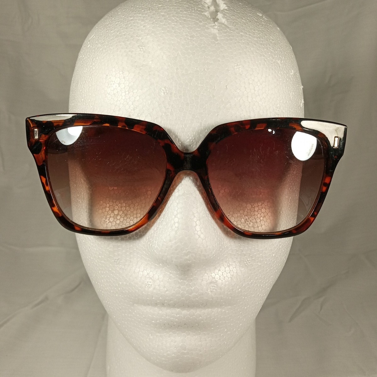 DOLCE & GABBANA Sunglasses DG424 Brown Orange Tortoise Oval  display picture 3