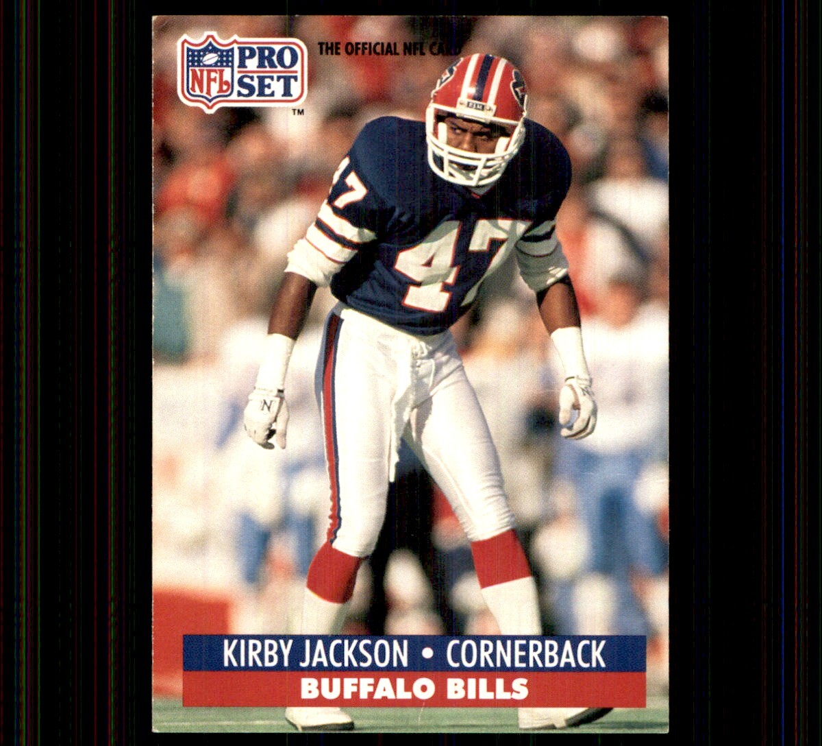 1991 Pro Set Kirby Jackson RC Buffalo Bills #77 | eBay