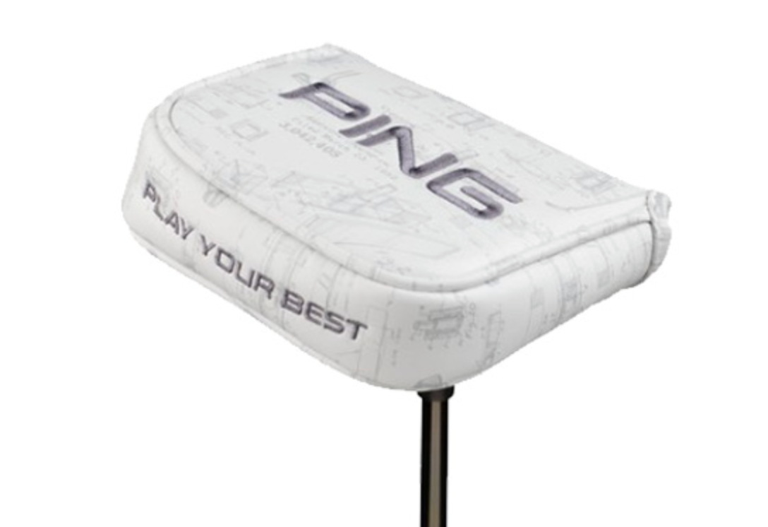 PING Japan Golf PT Putter Cover Patent Headcover Mallet HC-P2202
