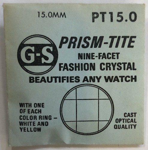 Original NOS G-S "PT" Wristwatch Crystals - Many Variations Available! - Picture 2 of 211