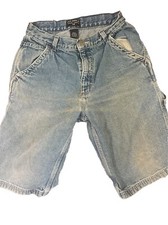 Ralph Lauren Polo Jeans Co Boy's Size 12 Light Wash Denim Jean Shorts