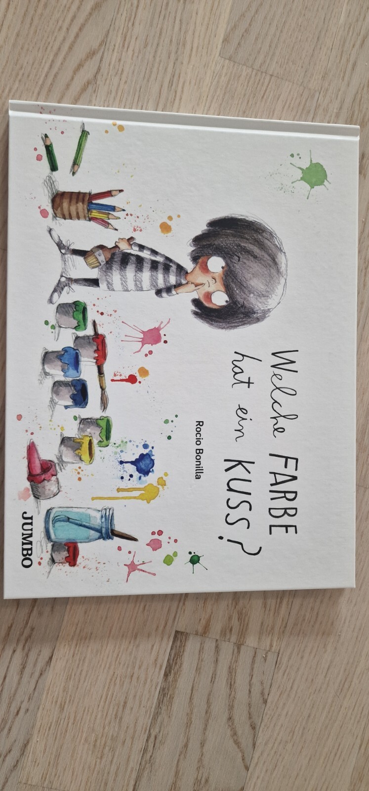 Thumbnail - Welche Farbe Hat Ein Kuss? Von Rocio Bonilla (2018, Gebundene Ausgabe)