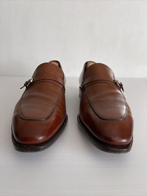 Salvatore Ferragamo Lavoraxione Tramezza Neto Calf Bit Loafer