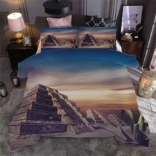 Brilliant pyramid3D Print Duvet Quilt Doona Covers Pillow Case Bedding Sets