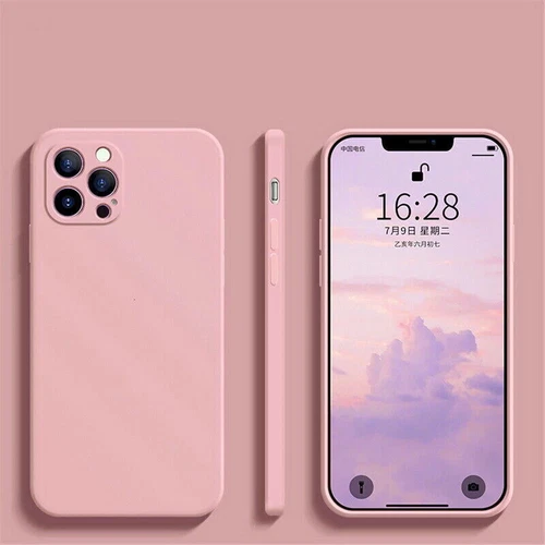 For iPhone 16 15 14 13 Pro Max 12 11 XS XR Liquid Silicone Soft Phone Case Cover - Picture 7 of 15