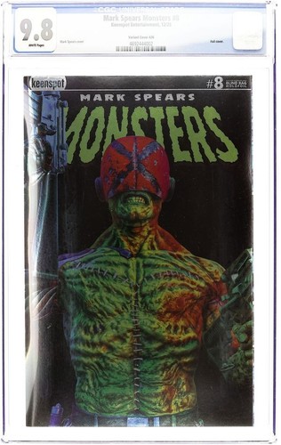 Mark Spears Monsters #8 A36 Foil Variant - 2025 - CGC 9.8 - Mark Spears
