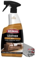 Leather Cleaner, Polish and Conditioner for Furniture, Car, 1 Pack, 22 Fl Oz