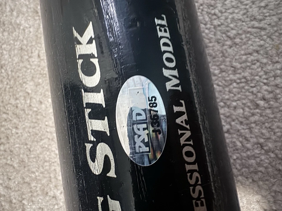 Murciélago Negro Rawlings Firmado Alex Rodríguez PSA/DNA con Vitrina Yankees Foto 3 de 4