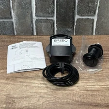 Brizo Kitchen Air Switch with Control Box Matte Black Modern Design 69089