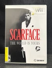 Scarface the World is Yours Nintendo Wii CIB FREE SHIPPING📦