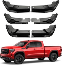 2025-2019 Chevy/GMC Sierra 1500 Fender Mud Flaps No-Drill Splash Guards OEM