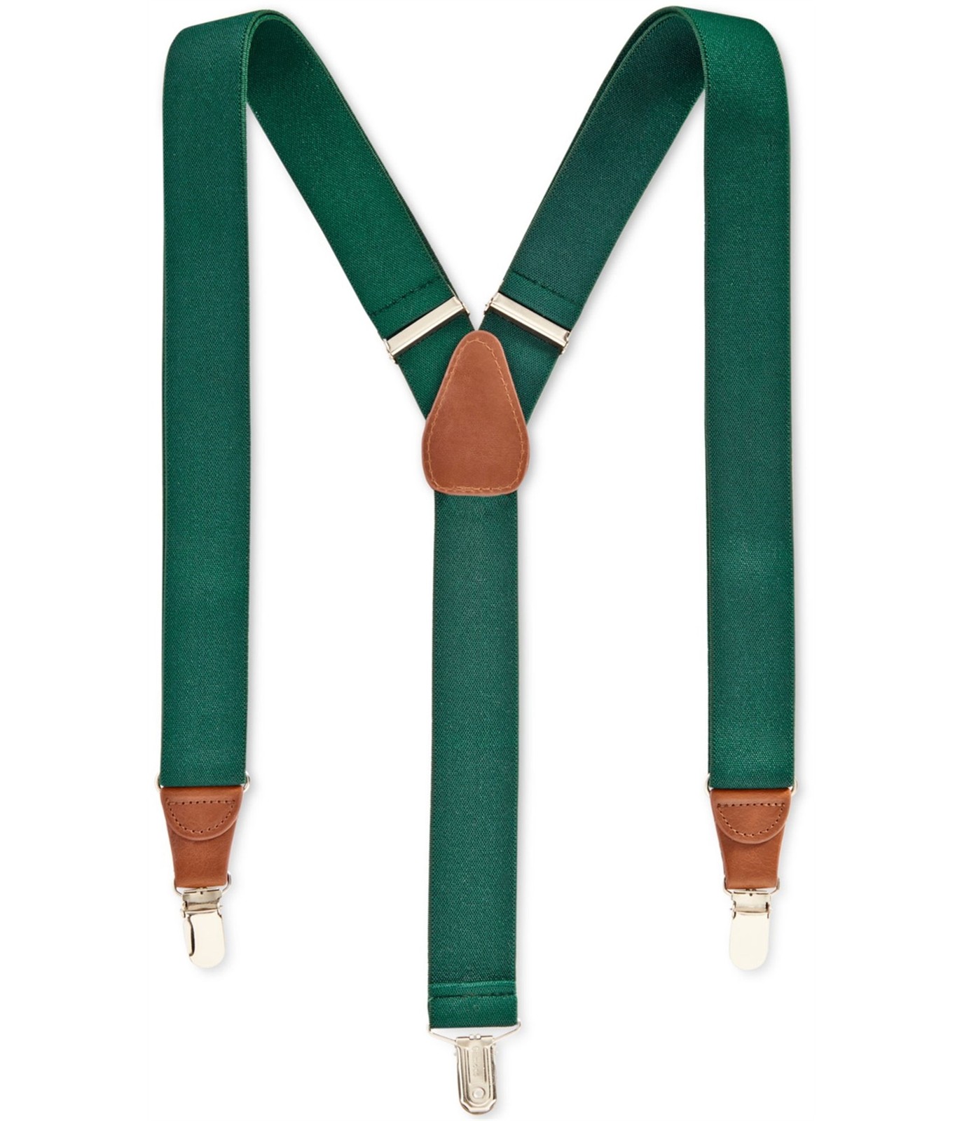 Мужские подтяжки из плотной ткани Club Room зеленые Один размер 4190₽