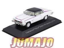 AC112 Voiture 1/43 IXO altaya américaines CHEVROLET Nova 1974 Spirit Of America