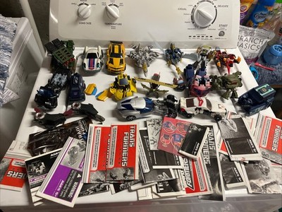 Transformers Revenge of the Fallen Animated Lot   Parts Manuals Ransack & More