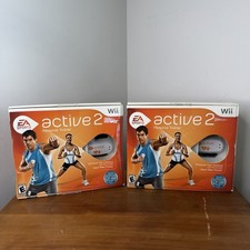 EA SPORTS ACTIVE 2 (Nintendo Wii, 2010) COMPLETE NEW OPEN BOX UNUSED GAME